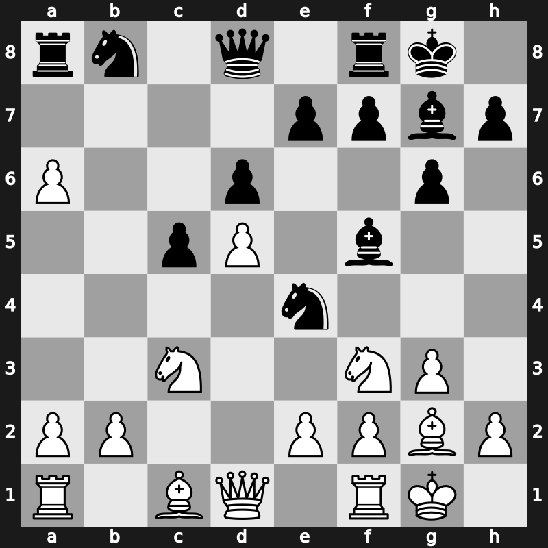 11. London Classic 2019 – Round 2.7 – Ding, Liren – 1/2-1/2 – Vachier-Lagrave, Maxime – G32