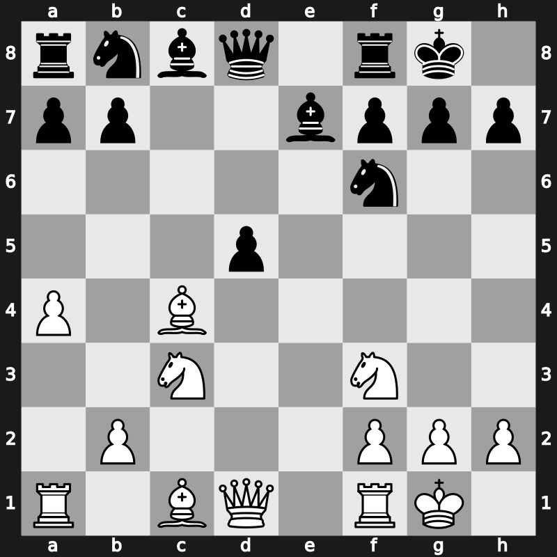 63. ch-USA 2019 – Round 8.1 – Nakamura, Hikaru – 1/2-1/2 – Shankland, Sam – G43