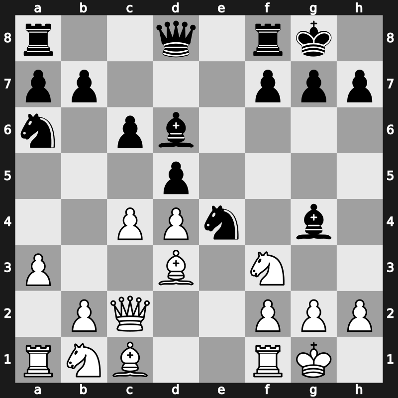 63. ch-USA 2019 – Round 9.2 – Dominguez Perez, Leinier – 1-0 – Liang, Awonder – G50