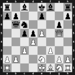 7. Norway Blitz 2019 – Round 4.1 – Anand, Viswanathan – 0-1 – Carlsen, Magnus – G16