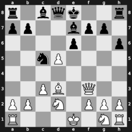 GCT Blitz Paris 2019 – Round 7.4 – Mamedyarov, Shakhriyar – 0-1 – Caruana, Fabiano – G34