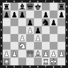 GCT Blitz Paris 2019 – Round 8.1 – Caruana, Fabiano – 1-0 – Dubov, Daniil – G36