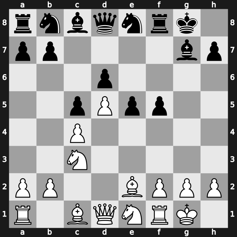 GRENKE Chess Classic 2019 – Round 1.1 – Keymer, Vincent – 0-1 – Carlsen, Magnus – G1