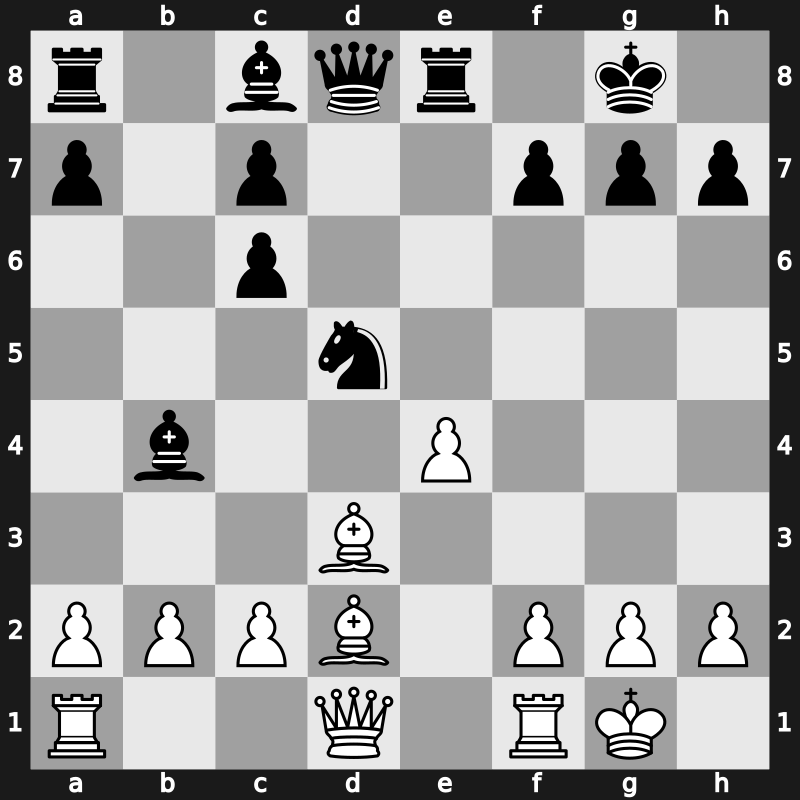 Lindores Abbey Stars 2019 – Round 4.2 – Karjakin, Sergey – 1/2-1/2 – Ding, Liren – G8