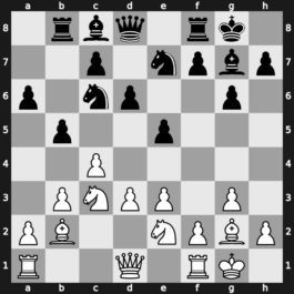 Saint Louis Blitz 2019 – Round 9.5 – Ding, Liren – 1-0 – Caruana, Fabiano – G45