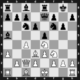 World Blitz 2019 – Round 1.50 – Harsha Bharathakoti – 0-1 – Firouzja, Alireza – G44