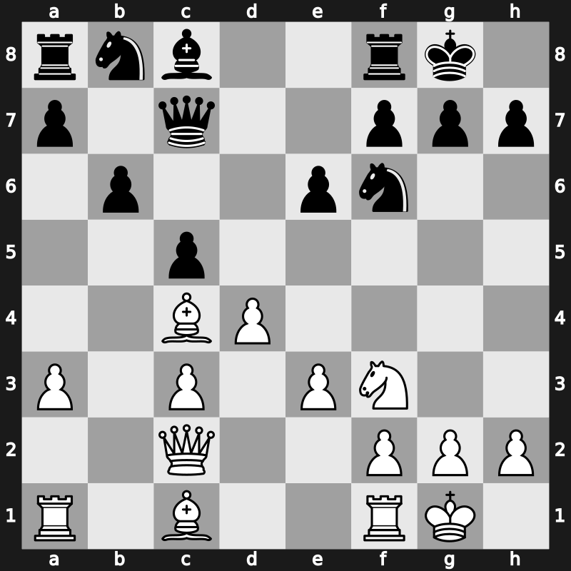 World Blitz 2019 – Round 2.19 – Yanchenko, Roman – 0-1 – Aditya Tari – G92