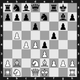 World Blitz 2019 – Round 5.3 – Karjakin, Sergey – 1-0 – Kramnik, Vladimir – G330