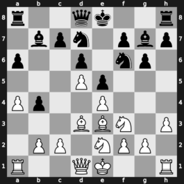 World Blitz 2019 – Round 9.17 – Svidler, Peter – 0-1 – Petrosian, Tigran L. – G599
