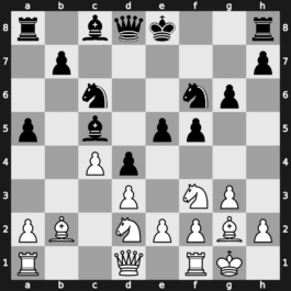 World Blitz 2019 – Round 12.81 – Gukesh D – 1-0 – Narayanan, Sri Shiva Kumar – G850