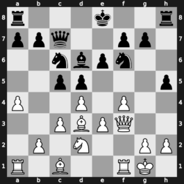 World Blitz 2019 – Round 14.51 – Harsha Bharathakoti – 1-0 – Cheparinov, Ivan – G961