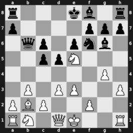 World Blitz 2019 – Round 17.47 – Anton Guijarro, David – 1/2-1/2 – Harsha Bharathakoti – G1156