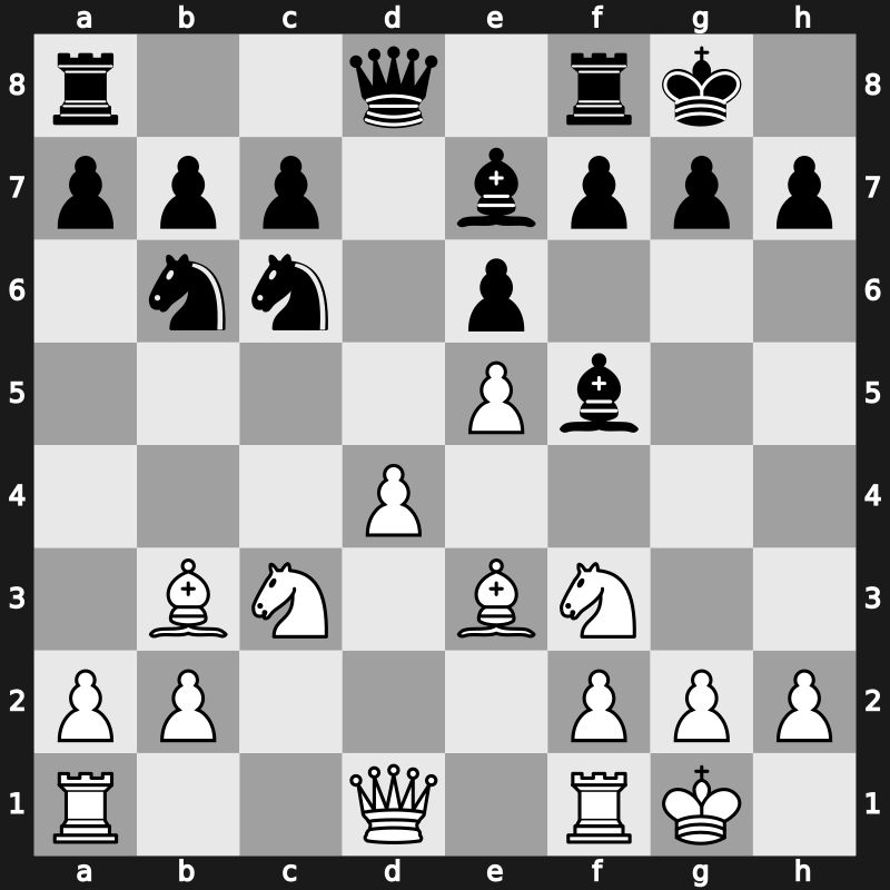 World Rapid 2019 – Round 10.1 – Carlsen, Magnus – 1-0 – Le, Quang Liem – G619