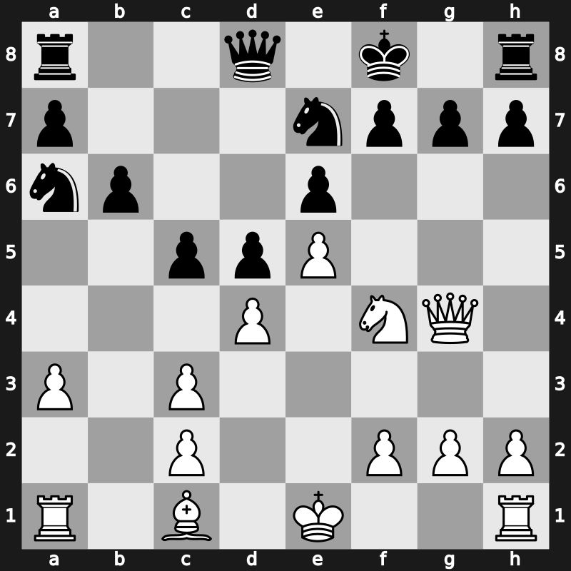 World Rapid 2019 – Round 14.57 – Sasikiran, Krishnan – 1-0 – Yanchenko, Roman – G926