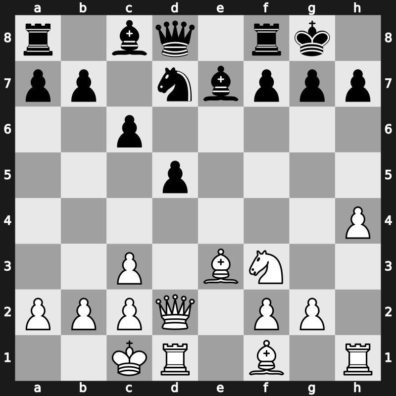 10. London Classic 2018 – Round 1.2 – Nakamura, Hikaru – 1/2-1/2 – Caruana, Fabiano – G3