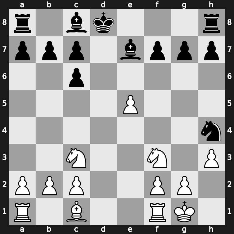 10. London Classic 2018 – Round 1.4 – Vachier-Lagrave, Maxime – 1-0 – Aronian, Levon – G8