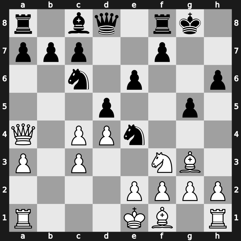 43. Olympiad 2018 – Round 3.2 – Galego, Luis – 1-0 – Duda, Jan-Krzysztof – G187