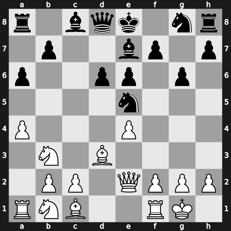 43. Olympiad 2018 – Round 9.23 – Henriquez Villagra, Cristobal – 0-1 – Flores, Diegoego – G589