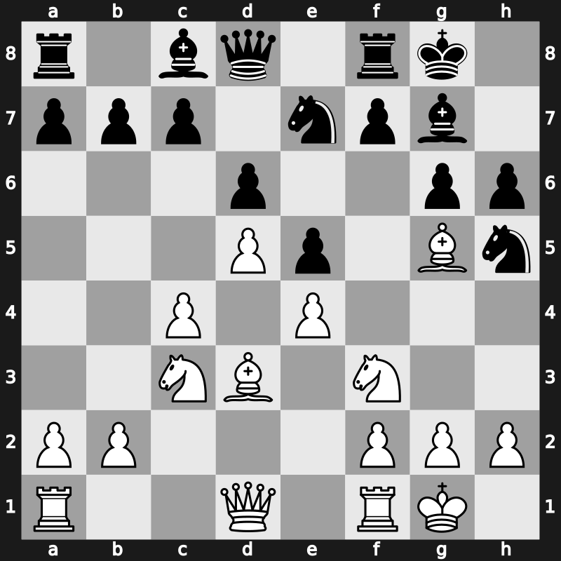 43. Olympiad 2018 – Round 9.9 – Berkes, Ferenc – 1/2-1/2 – Smirin, Ilia – G625