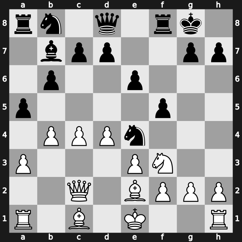 43. Olympiad 2018 – Round 10.12 – Mareco, Sandro – 0-1 – Paichadze, Luka – G635