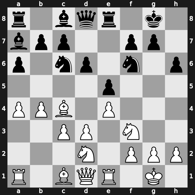 6. Sinquefield Cup 2018 – Round 3.1 – Aronian, Levon – 1/2-1/2 – Carlsen, Magnus – G11