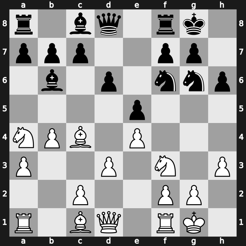 FIDE Candidates 2018 – Round 3.3 – Karjakin, Sergey – 1/2-1/2 – Grischuk, Alexander – G11