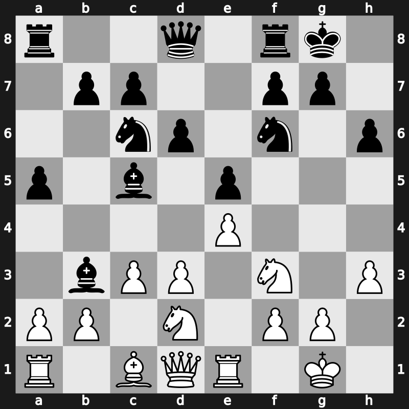 GCT Blitz Paris 2018 – Round 6.5 – Kramnik, Vladimir – 1/2-1/2 – So, Wesley – G30