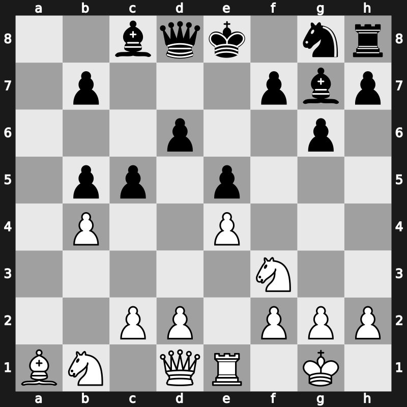 WCh 2018 – Round 5 – Caruana, Fabiano – 1/2-1/2 – Carlsen, Magnus – G5