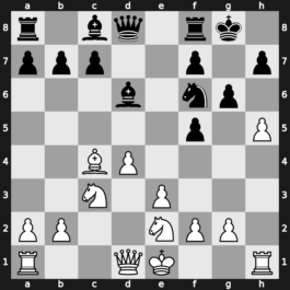 World Blitz 2018 – Round 11.67 – Mchedlishvili, Mikheil – 1-0 – Vishnu Prasanna, Vrasanna. V – G684