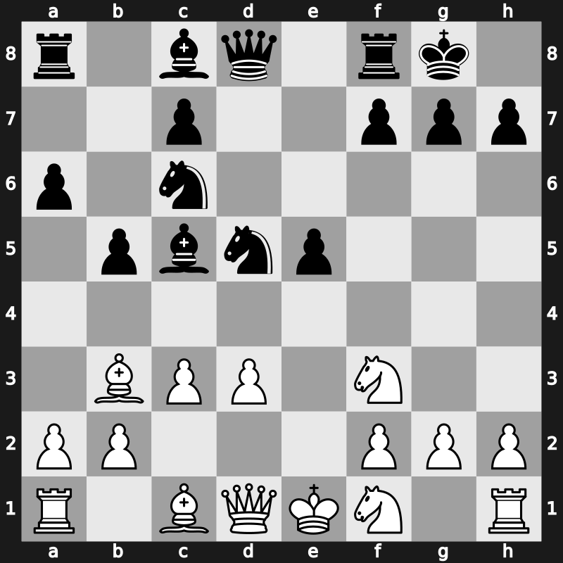 9. London Classic 2017 – Round 7.1 – Caruana, Fabiano – 1/2-1/2 – So, Wesley – G31