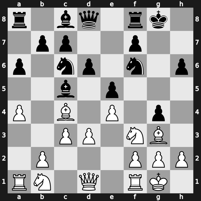 42. Olympiad 2016 – Round 2.3 – Capone, Nicola – 1/2-1/2 – Wei, Yi – G125