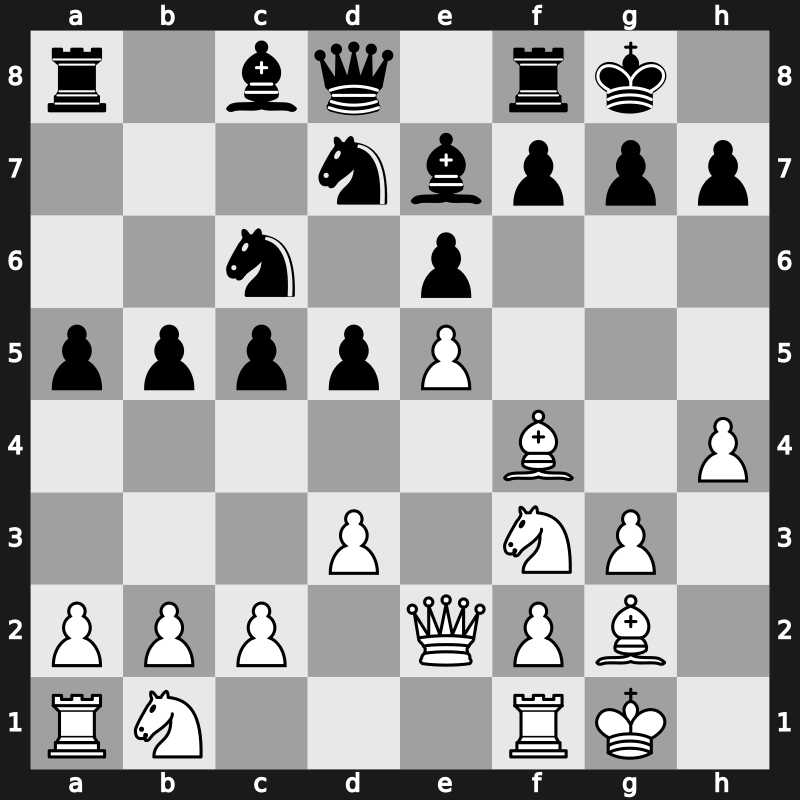 42. Olympiad 2016 – Round 6.36 – Hernandez Guerrero, Gilberto – 0-1 – Ragger, Markus – G443