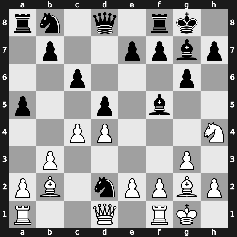 42. Olympiad 2016 – Round 10.1 – Nakamura, Hikaru – 0-1 – Mchedlishvili, Mikheil – G672