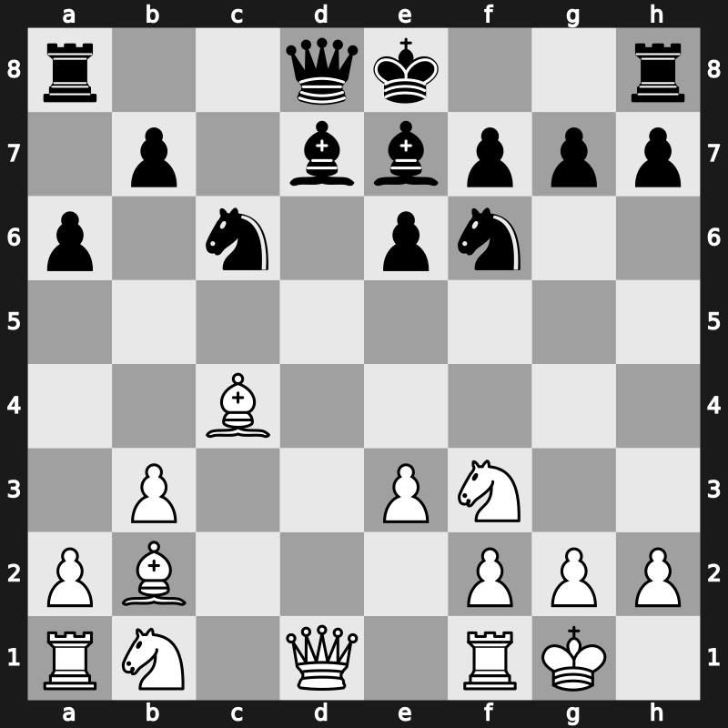 8. London Classic 2016 – Round 9.3 – Giri, Anish – 1/2-1/2 – Caruana, Fabiano – G43