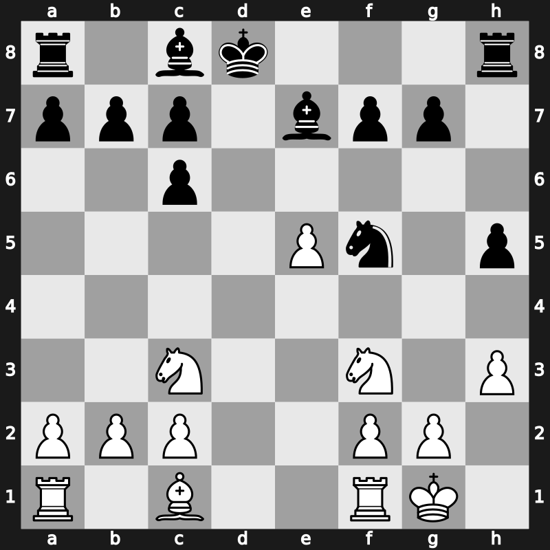 9. Masters Final 2016 – Round 6.1 – Wei, Yi – 1-0 – Giri, Anish – G16