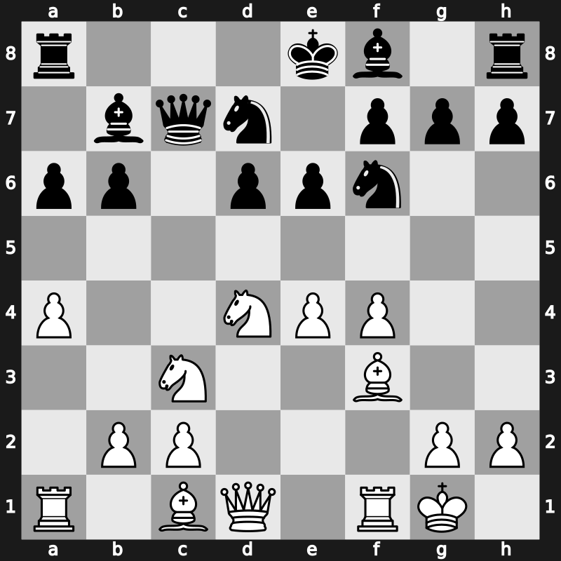 Corsican Circuit Final 2016 – Round 1.2 – Azarov, Sergei – 0-1 – Hou, Yifan(HLJ) – G13