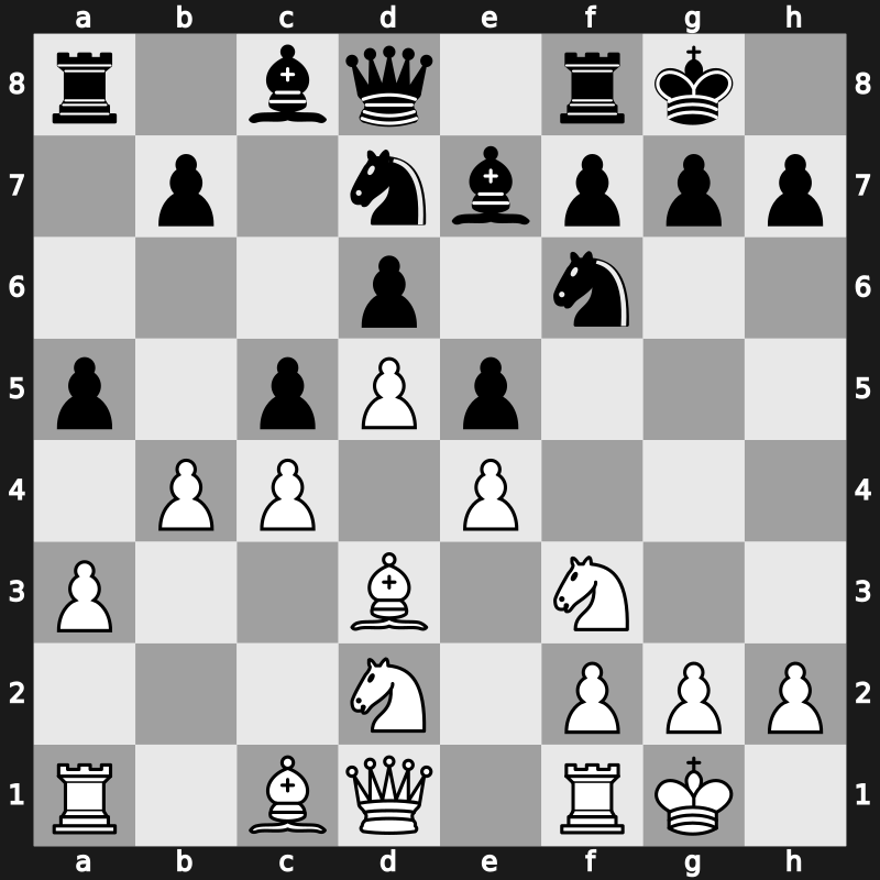 GCT Blitz YourNextMove 2016 – Round 13.5 – Vachier-Lagrave, Maxime – 0-1 – Carlsen, Magnus – G65