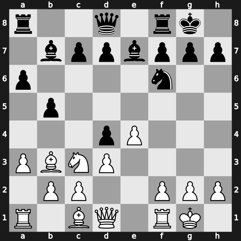 GCT Rapid Paris 2016 – Round 2.3 – Vachier-Lagrave, Maxime – 0-1 – Carlsen, Magnus – G8