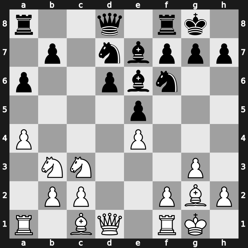 World Blitz 2016 – Round 2.3 – Wei, Yi – 1/2-1/2 – Nepomniachtchi, Ian – G69