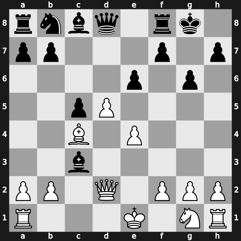 20. European Teams 2015 – Round 8.5 – Fridman, Daniel – 1/2-1/2 – Tari, Aryan – G352