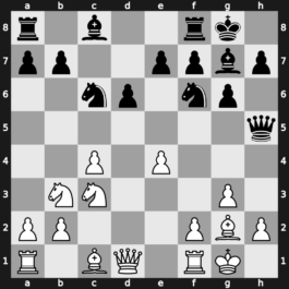 3. GRENKE Chess Classic 2015 – Round 7.4 – Baramidze, David – 1/2-1/2 – Caruana, Fabiano – G28
