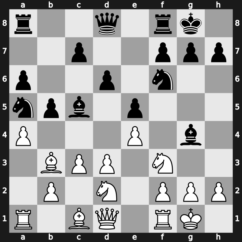 7. London Classic 2015 – Round 9.1 – Adams, Michael – 1/2-1/2 – Caruana, Fabiano – G41