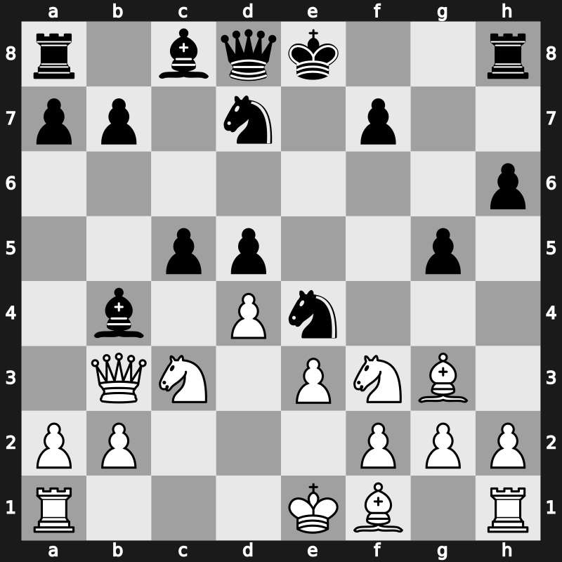 Qatar Masters Open 2015 – Round 4.5 – Ganguly, Surya Shekhar – 1/2-1/2 – Yu, Yangyi – G154