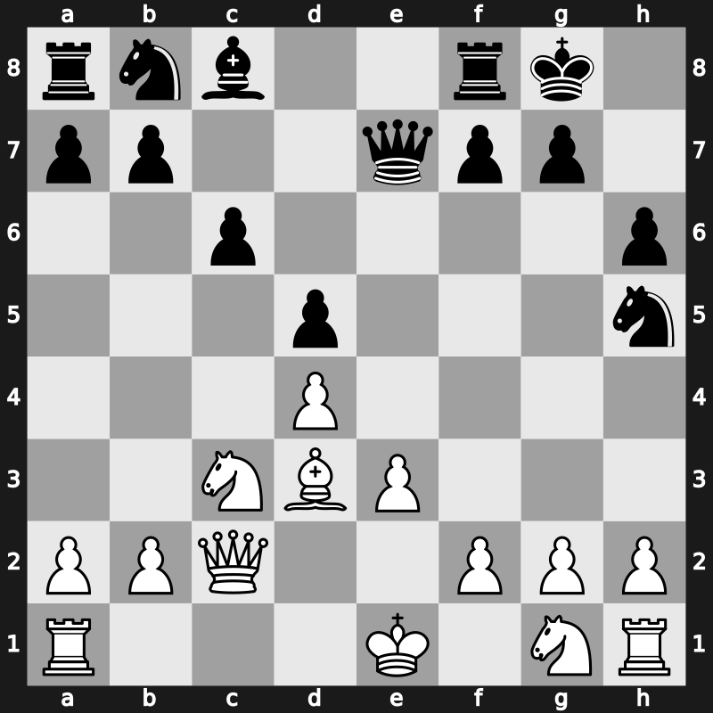 2. Norway Chess 2014 – Round 8.5 – Karjakin, Sergey – 1-0 – Kramnik, Vladimir – G32