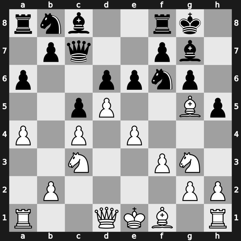 30. ECC Open 2014 – Round 5.1 – Aadvika Giri – 1/2-1/2 – Bacrot, Etienne – G98