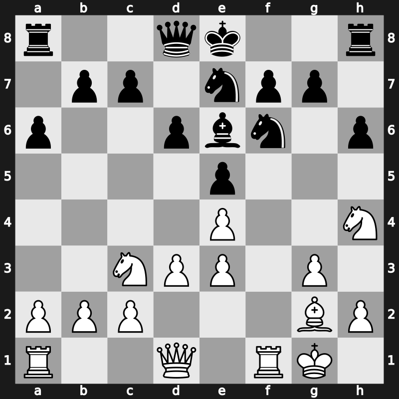 41. Olympiad Open 2014 – Round 1.14 – Agnelo, Amorim – 0-1 – Bartel, Mateusz – G19