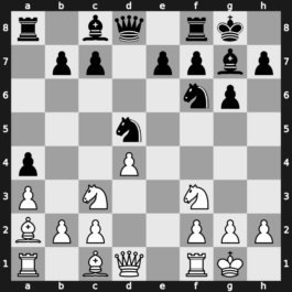 41. Olympiad Open 2014 – Round 4.20 – Balogh Urbina, Carlos Alfonso – 1-0 – Ferreira, Jorge Viterbo – G272