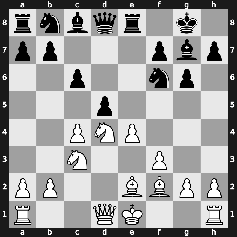 41. Olympiad Open 2014 – Round 4.5 – Postny, Evgeny – 1/2-1/2 – Van Kampen, Robin – G298