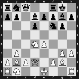 London Classic Elite blitz 6th 2014 – Round 9.2 – Nakamura, Hikaru – 1/2-1/2 – Kramnik, Vladimir – G25