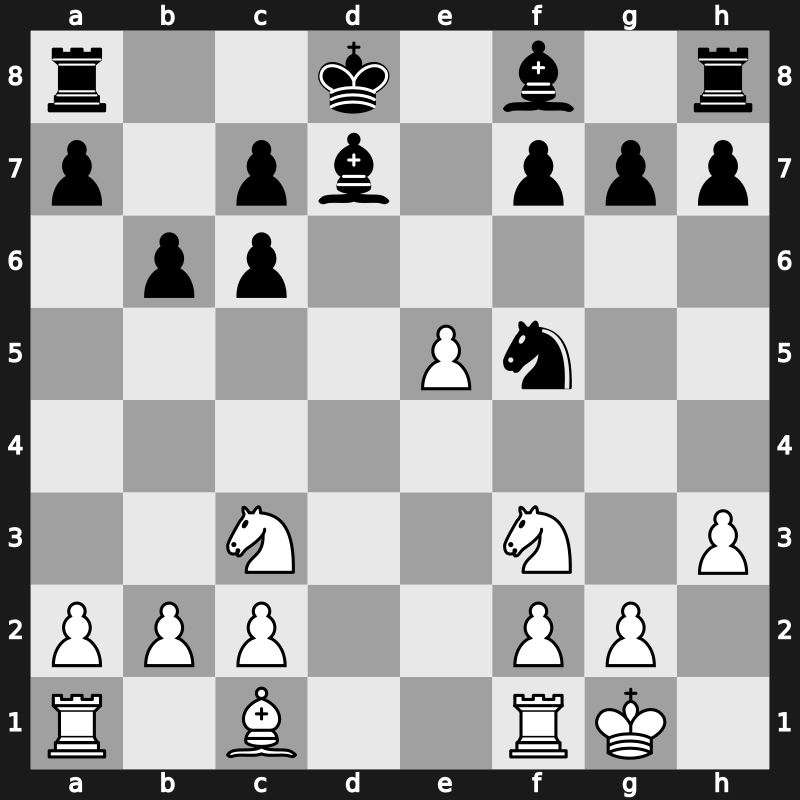 19. European Teams 2013 – Round 1.5 – Gdanski, Jacek – 0-1 – Howell, David W L – G38